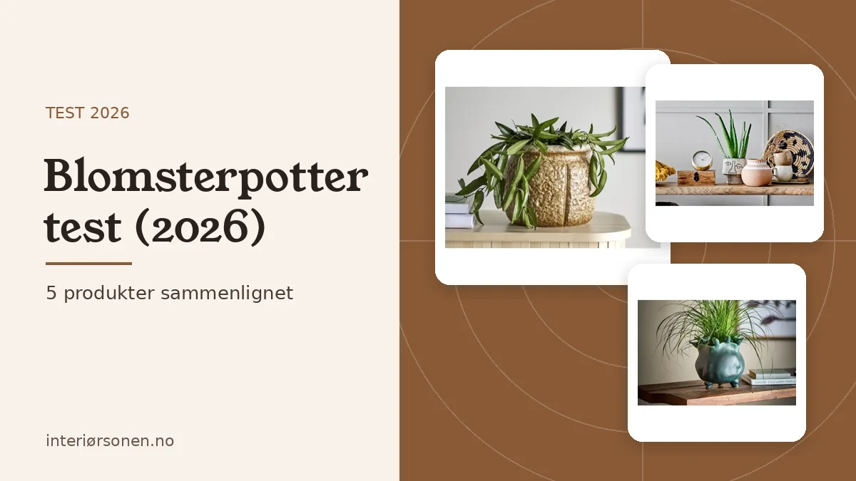 Blomsterpotter test (2026)