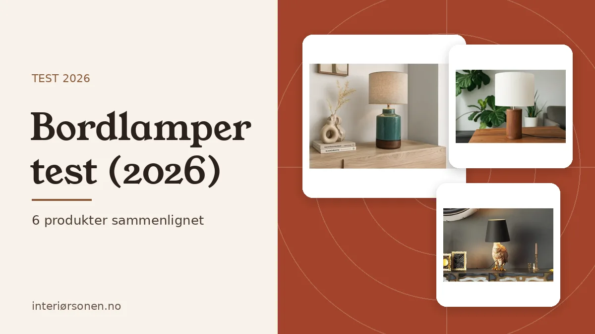 Bordlamper test (2026)