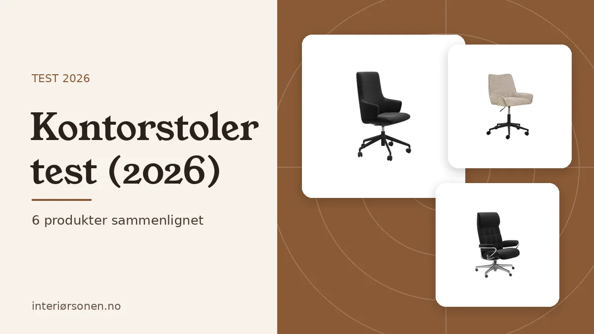 Kontorstoler test (2026)