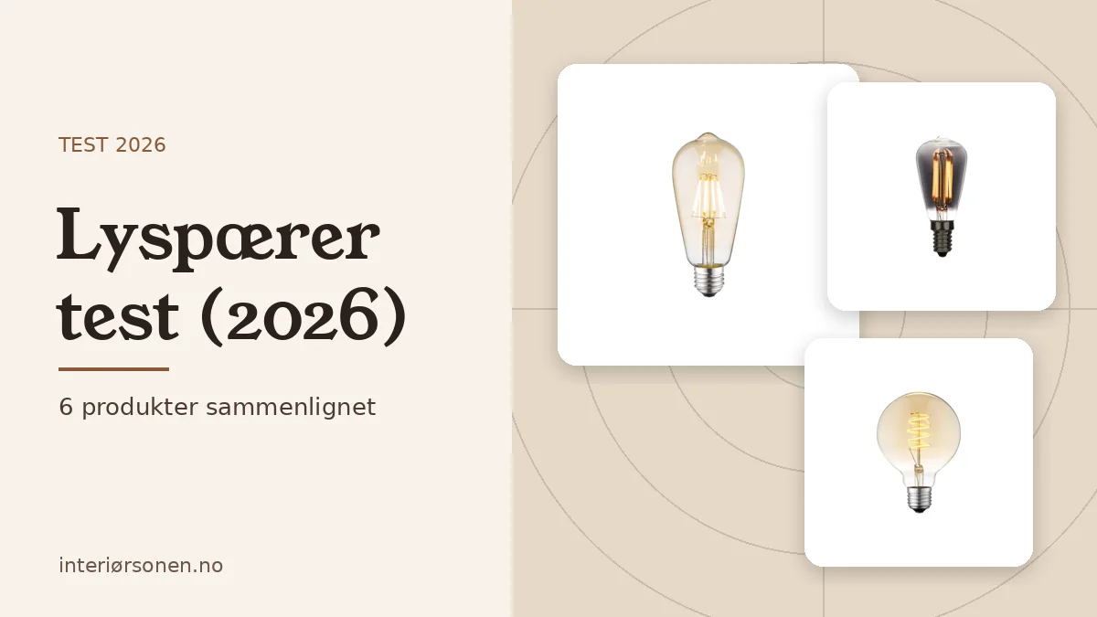 Lyspærer test (2026)