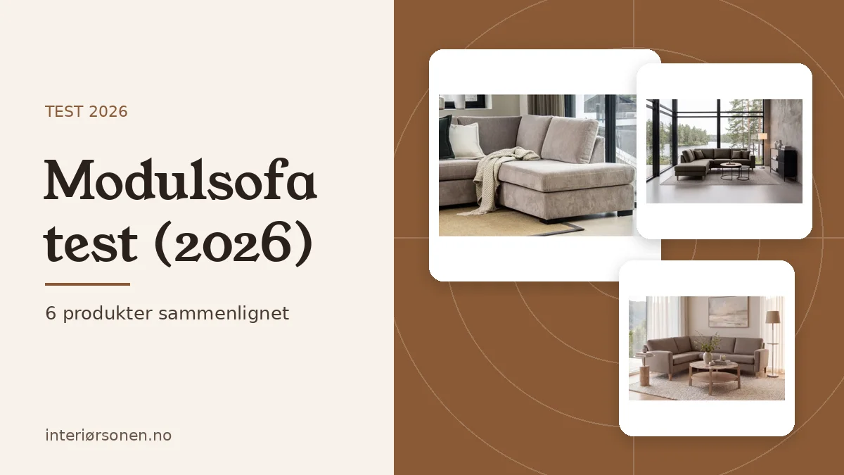 Modulsofa test (2026)