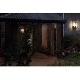Endura Classic Frame utendørs vegglampe i mørkegrå aluminium