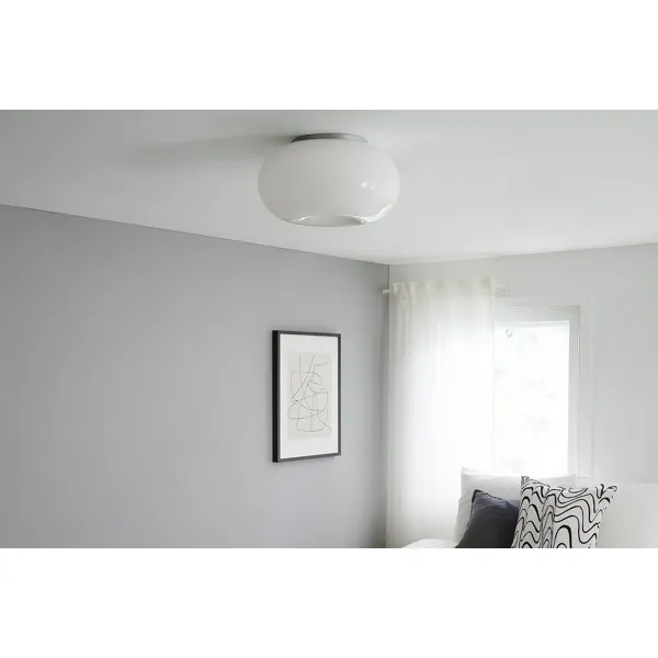 Rondo taklampe, plafond i glass